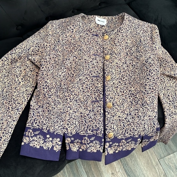 EUC Vintage Floral Button Down Shirt Blouse - Picture 1 of 7